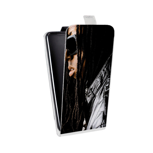 Дизайнерский вертикальный чехол-книжка для Samsung Galaxy Grand Prime Lil Wayne