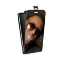 Дизайнерский вертикальный чехол-книжка для Alcatel 3C Lil Wayne