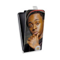 Дизайнерский вертикальный чехол-книжка для ASUS ZenFone Go ZB500KL Lil Wayne