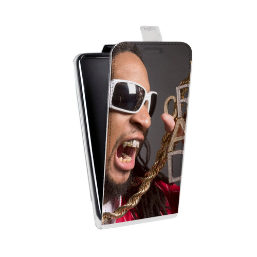 Дизайнерский вертикальный чехол-книжка для Huawei Honor 10 Lil Wayne