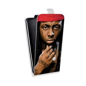 Дизайнерский вертикальный чехол-книжка для Samsung Galaxy S6 Edge Lil Wayne (на заказ)