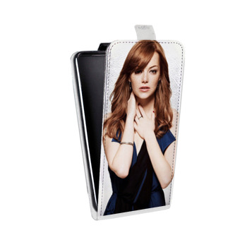 Дизайнерский вертикальный чехол-книжка для Samsung Galaxy S10 Lite Эмма Стоун (на заказ)
