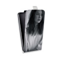 Дизайнерский вертикальный чехол-книжка для HTC U Ultra Эмма Стоун