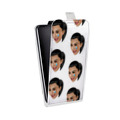 Дизайнерский вертикальный чехол-книжка для ASUS ZenFone 5 Lite Ким Кардашьян