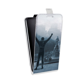 Дизайнерский вертикальный чехол-книжка для Samsung Galaxy S6 Edge Рокки (на заказ)