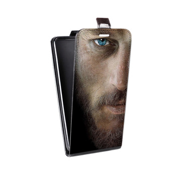 Дизайнерский вертикальный чехол-книжка для Samsung Galaxy S8 Plus Викинги (на заказ)