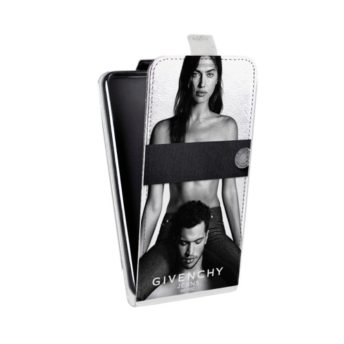 Дизайнерский вертикальный чехол-книжка для LG Q6 Ирина Шейк