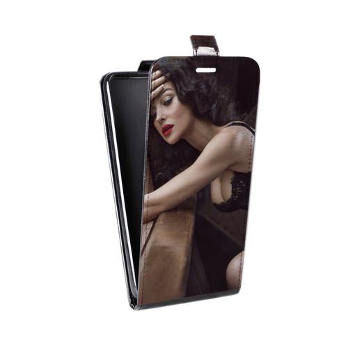 Дизайнерский вертикальный чехол-книжка для HTC Desire 12 Plus Моника
