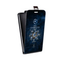 Дизайнерский вертикальный чехол-книжка для Huawei Honor 50 лига чемпионов