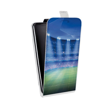 Дизайнерский вертикальный чехол-книжка для Huawei Ascend G700 лига чемпионов (на заказ)