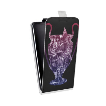 Дизайнерский вертикальный чехол-книжка для Sony Xperia E5 лига чемпионов (на заказ)