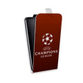 Дизайнерский вертикальный чехол-книжка для Iphone Xr лига чемпионов