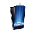 Дизайнерский вертикальный чехол-книжка для Samsung Galaxy J7 лига чемпионов