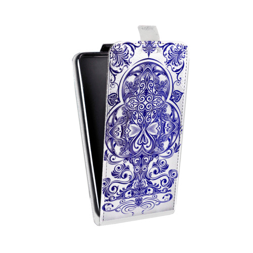 Дизайнерский вертикальный чехол-книжка для HTC Desire 601 Роскошные орнаменты 