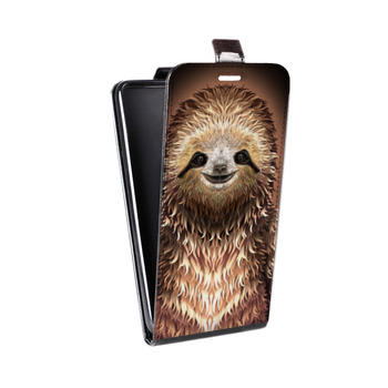 Дизайнерский вертикальный чехол-книжка для HTC U12 Plus Яркие животные (на заказ)