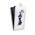 Дизайнерский вертикальный чехол-книжка для Iphone 5c Восточный космос