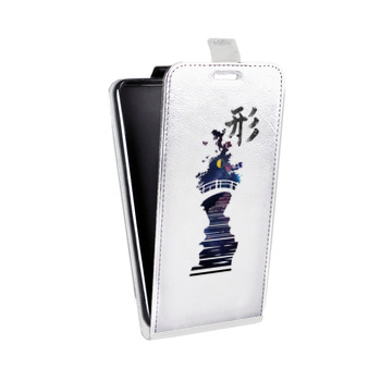 Дизайнерский вертикальный чехол-книжка для Huawei Honor 30i Восточный космос (на заказ)
