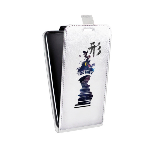 Дизайнерский вертикальный чехол-книжка для Meizu M2 Note Восточный космос