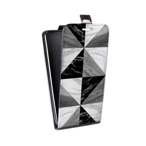 Дизайнерский вертикальный чехол-книжка для Iphone 11 Pro Max Мраморные тренды