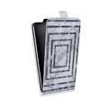 Дизайнерский вертикальный чехол-книжка для Iphone 11 Pro Геометрический мрамор