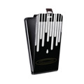 Дизайнерский вертикальный чехол-книжка для Alcatel Pop 4 Дизайнерское пианино