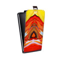 Дизайнерский вертикальный чехол-книжка для Motorola Moto G7 Цветные агаты