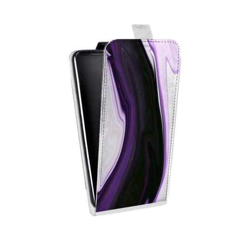 Дизайнерский вертикальный чехол-книжка для Lenovo A859 Ideaphone Цветные агаты