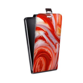 Дизайнерский вертикальный чехол-книжка для OnePlus 5 Цветные агаты (на заказ)