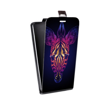 Дизайнерский вертикальный чехол-книжка для Samsung Galaxy S8 Plus Ультрафиолетовые животные (на заказ)