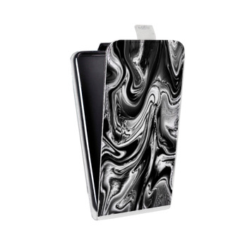 Дизайнерский вертикальный чехол-книжка для Samsung Galaxy S6 Edge Черно-белые тенденции (на заказ)