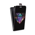 Дизайнерский вертикальный чехол-книжка для LG Optimus G2 mini Тренд Микс