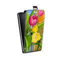 Дизайнерский вертикальный чехол-книжка для Alcatel One Touch POP 3 5 8 марта