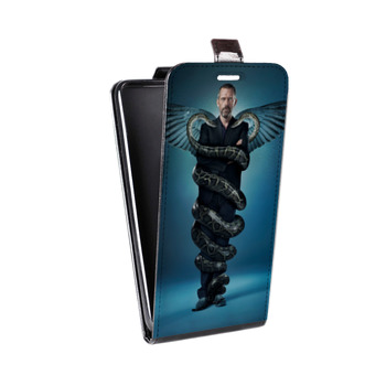 Дизайнерский вертикальный чехол-книжка для Samsung Galaxy S8 Plus Доктор Хаус (на заказ)