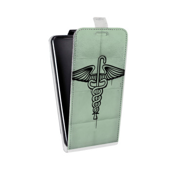 Дизайнерский вертикальный чехол-книжка для Sony Xperia Z3 Доктор Хаус (на заказ)