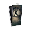 Дизайнерский вертикальный чехол-книжка для OPPO RX17 Pro Секретные материалы