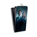 Дизайнерский вертикальный чехол-книжка для HTC Desire 12 Plus Секретные материалы