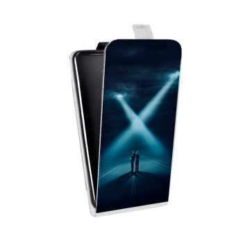 Дизайнерский вертикальный чехол-книжка для Samsung Galaxy S6 Edge Секретные материалы (на заказ)