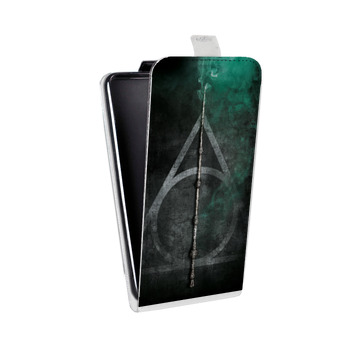 Дизайнерский вертикальный чехол-книжка для Iphone 5s Гарри Поттер (на заказ)
