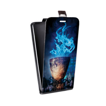 Дизайнерский вертикальный чехол-книжка для Samsung Galaxy S6 Edge Гарри Поттер (на заказ)