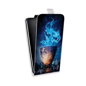 Дизайнерский вертикальный чехол-книжка для Samsung Galaxy S6 Edge Гарри Поттер (на заказ)