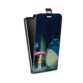 Дизайнерский вертикальный чехол-книжка для Samsung Galaxy S6 Edge Аниме (на заказ)