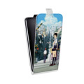 Дизайнерский вертикальный чехол-книжка для Huawei Honor 30 Аниме