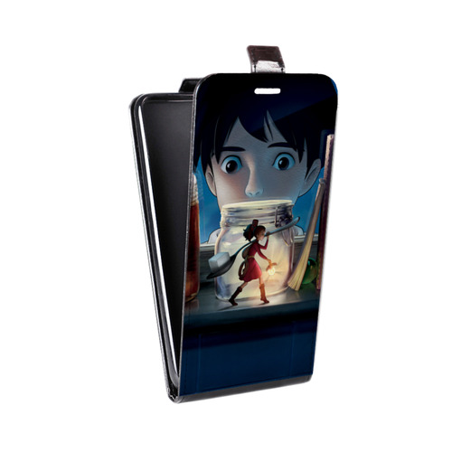 Дизайнерский вертикальный чехол-книжка для Huawei Honor 6 Plus Аниме