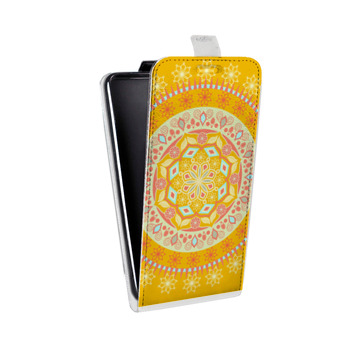 Дизайнерский вертикальный чехол-книжка для Iphone 5s Мандалы (на заказ)