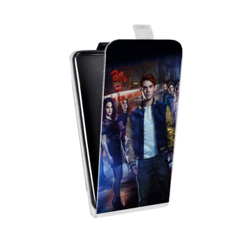 Дизайнерский вертикальный чехол-книжка для Samsung Galaxy Note 5 Ривердэйл (на заказ)