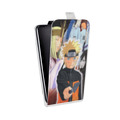 Дизайнерский вертикальный чехол-книжка для LG X Style Наруто