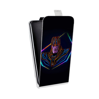 Дизайнерский вертикальный чехол-книжка для OnePlus 3 Неоновые супергерои (на заказ)