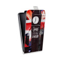 Дизайнерский вертикальный чехол-книжка для Alcatel 1C Дух Лондона