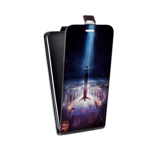 Дизайнерский вертикальный чехол-книжка для Samsung Galaxy Grand Величайший шоумен