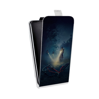 Дизайнерский вертикальный чехол-книжка для Sony Xperia Z3 Очень странные дела (на заказ)